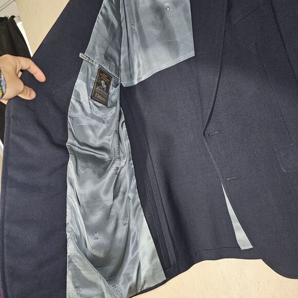 Hart Schaffner Marx Jack Nicklaus Golden Bear Blazer Size 42R Sports Coat Blue - Picture 5 of 16